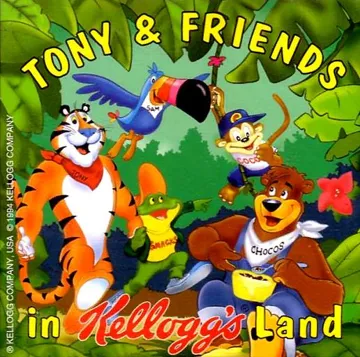 Tony & Friends in Kellogg's Land box cover front